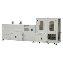 BTX-6040A+BM-6040 PE film shrink wrapping machine for tray products